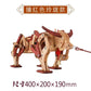 Wooden Gear Mechanical Ox Cart Model Invention in Ancient China Creative Assembly Toys Crafts Walks On Its Own Gift