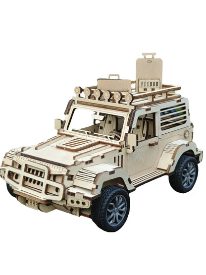 3D DIY Wooden Puzzle - Assembly, Thinking & Entertainment - Ideal Christmas, New Year & Birthday Gift