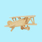Model Wooden Airplane Plane Puzzlekits Kids Wood Jigsaw Airplanes3D Craft Buildadultsdiy Kit Puzzles Handicraft Flying Assemble