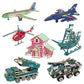 Wooden Building 3D Small House Beauty House Jigsaw Puzzle Laser Version Children's Early Education Educational Toys Kids Toys