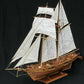 New Edition Scale 1/96 Classic Ancient Ship Wooden Model Building Kit Harvey 1847 Wooden Sailboat DIY