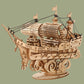 Adult 3D Wooden Puzzle Handmade DIY Boat Crafts Model Kit Hands-On Event Table Decoration Birthday or Christmas Gift