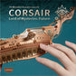 Fantasy spaceship pirate ship 3D three-dimensional puzzle handmade wooden model creative holiday gift