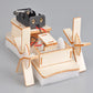 Wooden Assembly Ship DIY Handmade Toy Science Experiment Set Assembly Material Pack Toy Elementary School Experimental Equipment