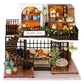Wooden Doll House 3D Puzzle Assembly Building Model Kit Production Small Room Toys Home Bedroom Decoration With Furniture Light