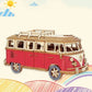3D Puzzle Toy Wooden Car Style House Model Parent Child Interactive Creative DIY Toys Creative Puzzle Decoration Festival Gift