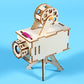 DIY Wooden Science Project Model Kit Science Experiment Toy Early Learning Toys for Children Gifts Birthday Projector