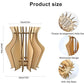 Bouquet Vase 3D Wooden Building Blocks Model Wood Stereo Stitch Puzzle Models Kit Gifts for Women Men