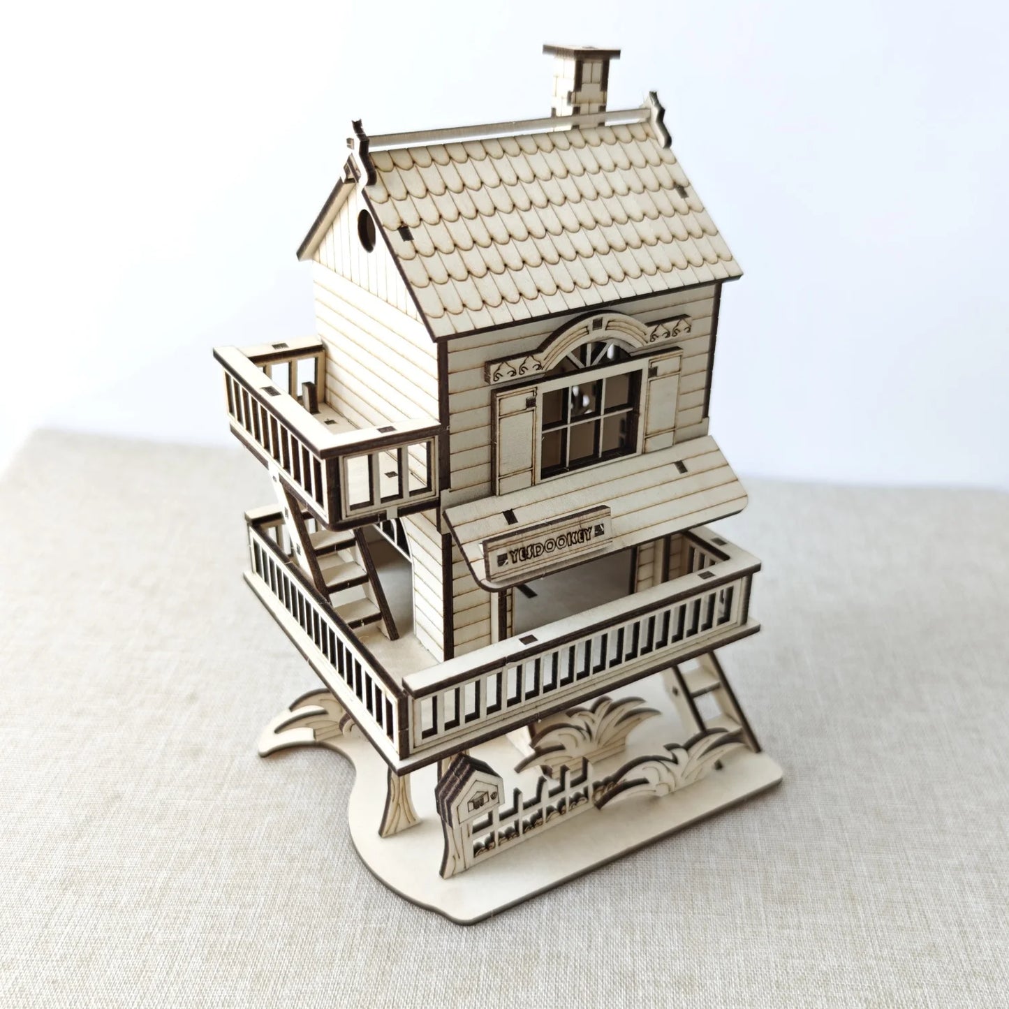 [Mechanical Gear Wooden Puzzle] 3D Mechanical Gear Wooden Puzzle Toy - DIY Model Kit For Adults, Brainstorming Toys, Holiday Gif