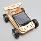 DIY Wooden Solar Car Science Experiment Building Projects Kit Moveable Solar Power RC Car Learning Toy for Children