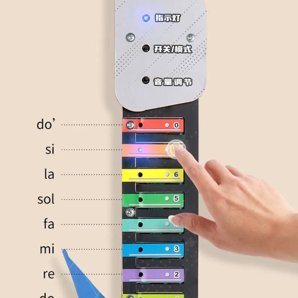 Wooden DIY Technology Electric Guitar Sound DIY Assembly Children's Music Guitar Toy Interactive Portable Music Instrument Toys
