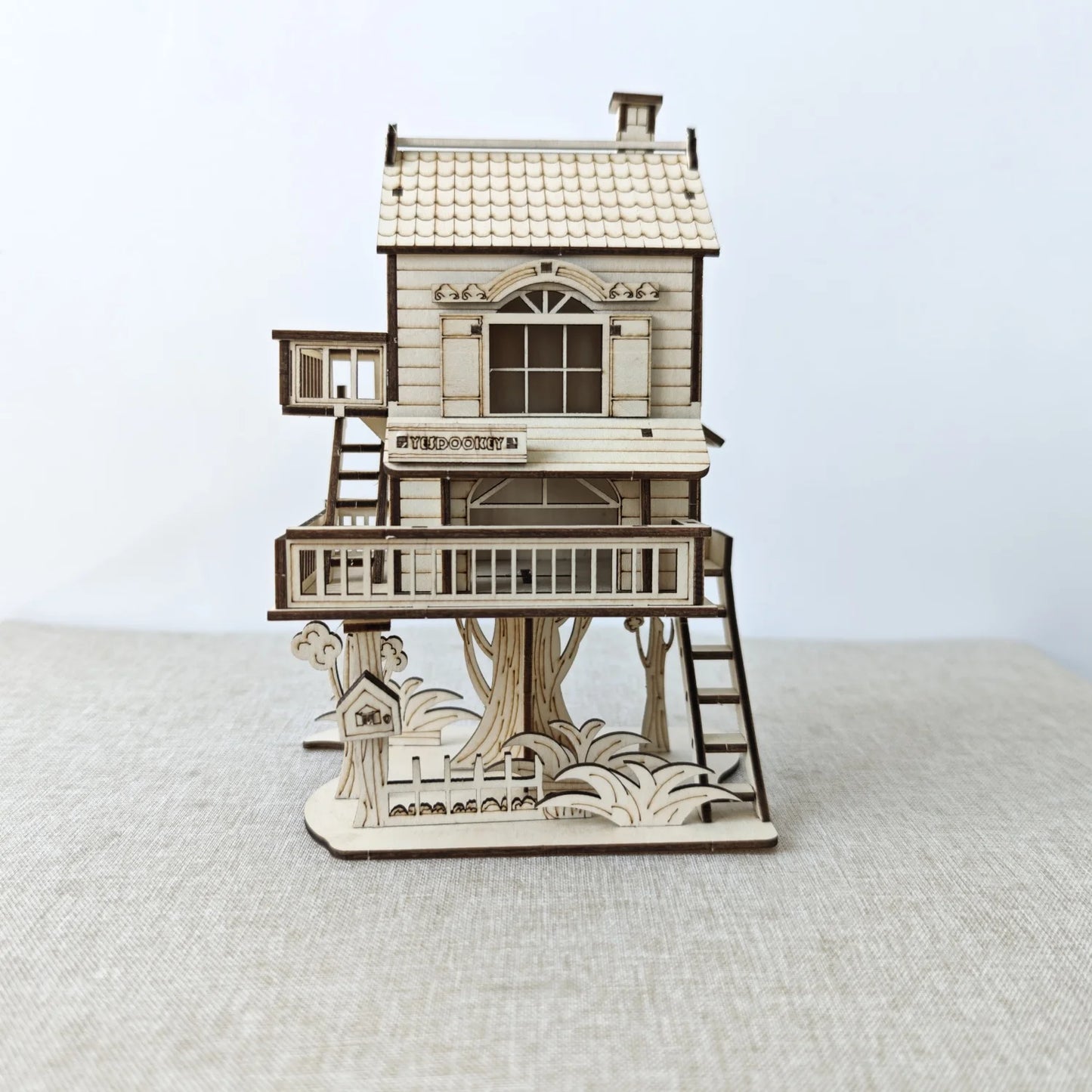 [Mechanical Gear Wooden Puzzle] 3D Mechanical Gear Wooden Puzzle Toy - DIY Model Kit For Adults, Brainstorming Toys, Holiday Gif