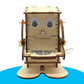 DIY Wooden Robot Eating Coin Invention Model Teaching Learning STEM Project for Students Kids Science Experiment Assemble Kit
