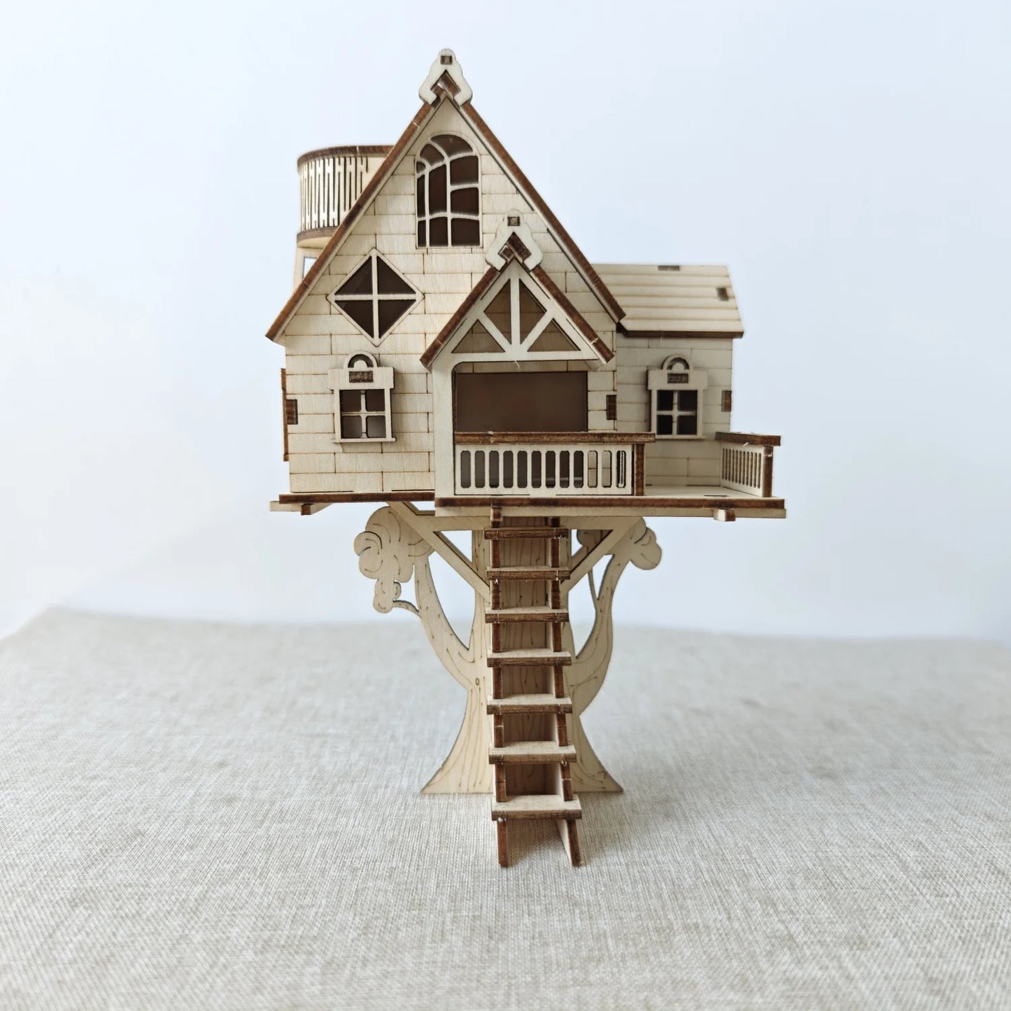 [Mechanical Gear Wooden Puzzle] 3D Mechanical Gear Wooden Puzzle Toy - DIY Model Kit For Adults, Brainstorming Toys, Holiday Gif