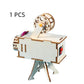 DIY Wooden Science Project Model Kit Science Experiment Toy Early Learning Toys for Children Gifts Birthday Projector