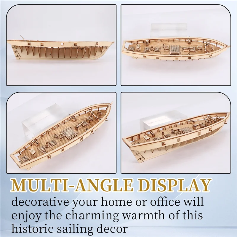 DIY Ship Assembly Model Kits 1/100 Classical Ship Models Sailing Boats Scale Model Decoration Boat  For Kids Adultsb87b