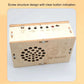 Handmade DIY DIY FM Radio Manual Assembly Steam Model Science Education Radio Power Bank Multifunctional