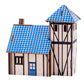3D Wooden Puzzle Jigsaw House Villa Architectural Models DIY Assembled Combination Kids Handmade Craft Puzzle Decoration