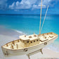 New Edition Scale 1/96 Classic Ancient Ship Wooden Model Building Kit Harvey 1847 Wooden Sailboat DIY