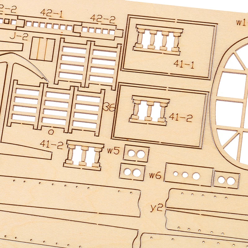 DIY Handmade Assembly Ship 21" Wooden Sailing 3D Victory Ship Boat Model Gift