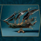 Fantasy spaceship pirate ship 3D three-dimensional puzzle handmade wooden model creative holiday gift