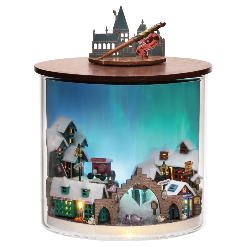 Wooden Mini DIY Kit For Doll house Making And Assembling Room Models Toys Home And Bedroom Decorations With Furniture Dollhouse