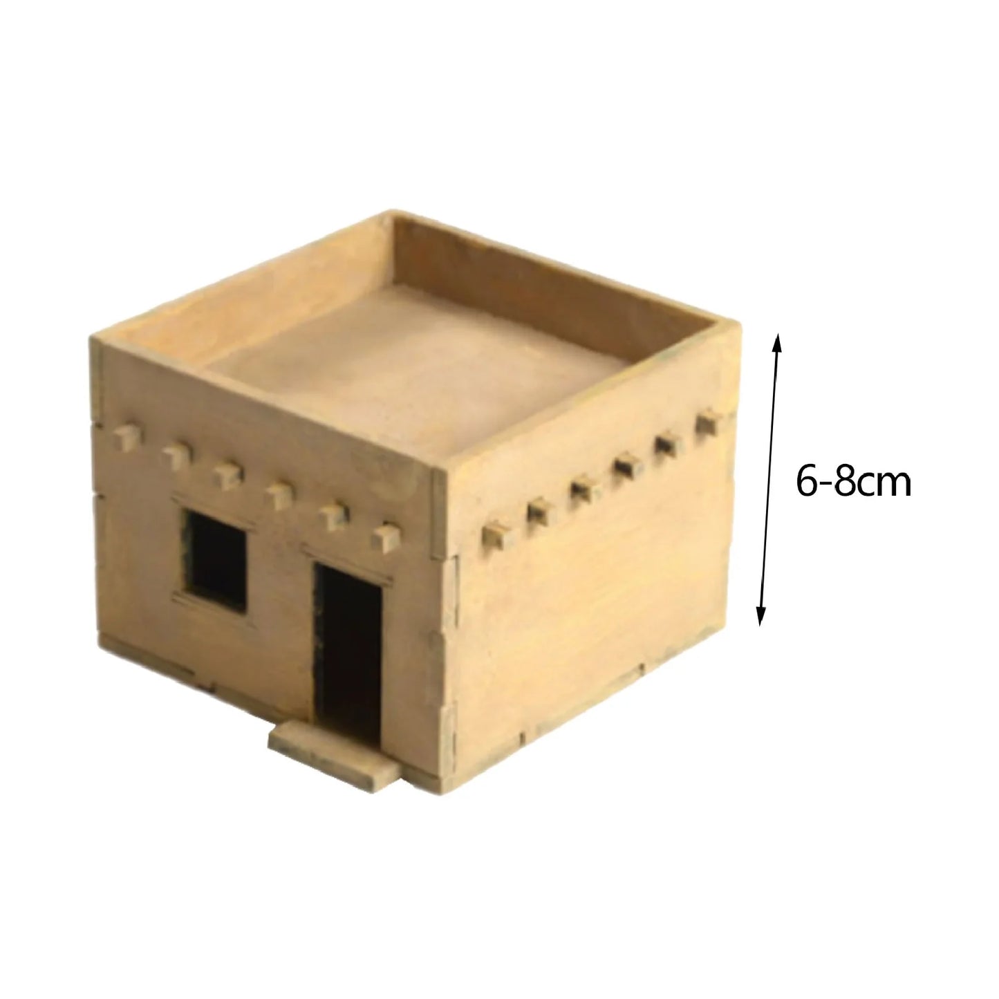 1/72 Wooden Building Model Kits European Store Scene Model Rural Architecture Wooden Assembly Model Miniature House Landscape