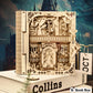 Book of Secrets 3D Puzzle Wooden DIY Assembly Miniature House Kit Home Living Room Decor Crafts Gift for Adults Kids 2 Styles
