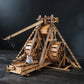 1:48 Rotary Counterweight Trebuchet Catapult DIY Ancient Chariot Model Siege Car Wooden 3D Puzzle Need Assembly