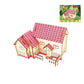 3D Wooden Puzzle Jigsaw House Villa Architectural Models DIY Assembled Combination Kids Handmade Craft Puzzle Decoration