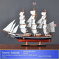 Wooden Sailing Ship Ornaments Famous Sailing Ships In The Age of Voyages Wooden Artwork Souvenirs for Office and Home Decoration
