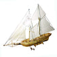 1:100/148/130/120 Wooden Ship Assembly Model DIY Kit Sailing Home Desktop Room Sailboat Decor Ship Model Set for Kids Adult Gift