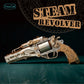 DIY 3D Wooden Puzzle Steam Revolver Assembly Model Kits Toys For Children Kids Girls Birthday Gift