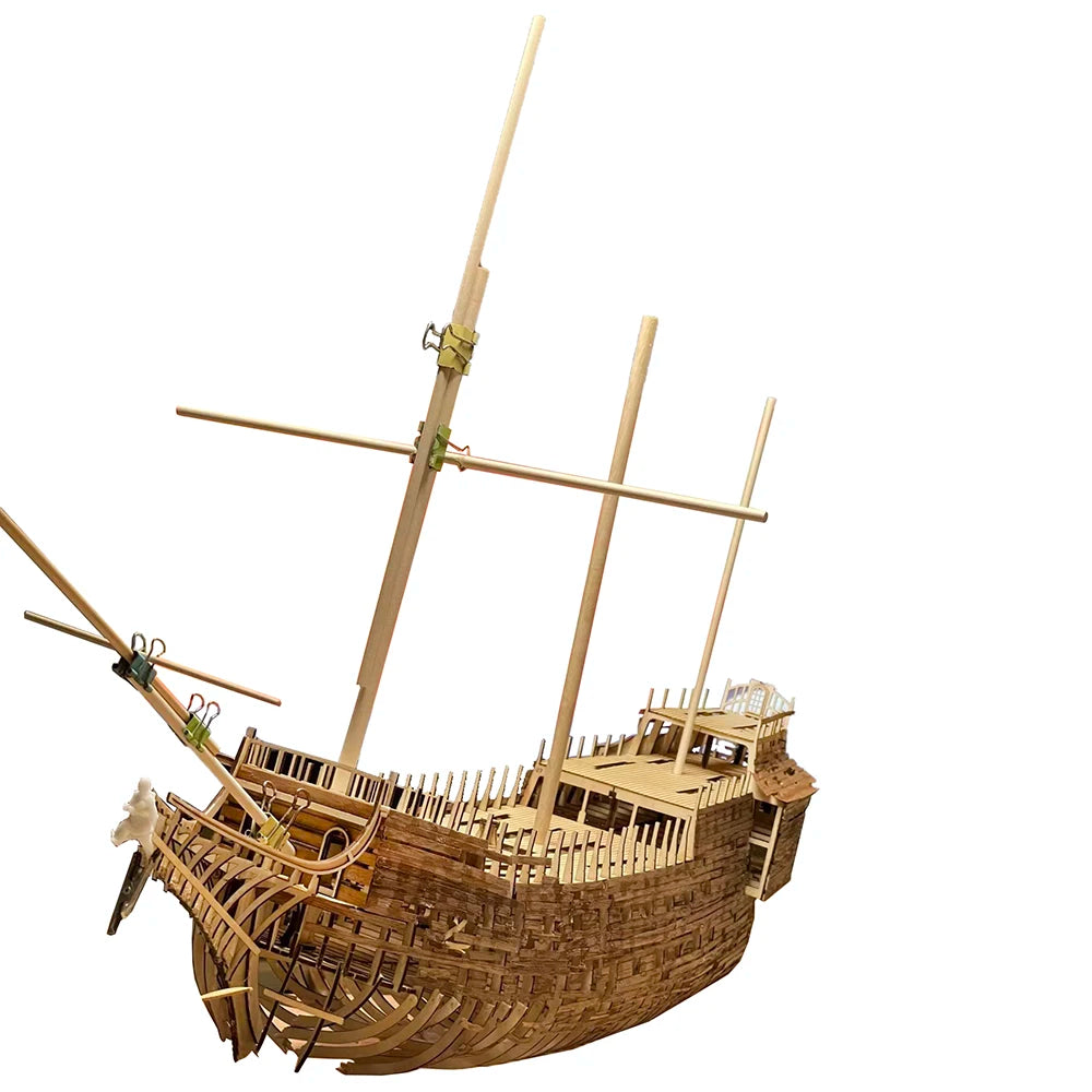 Silent Mary DIY Wooden Ship Model Wooden Kit Model Handmade