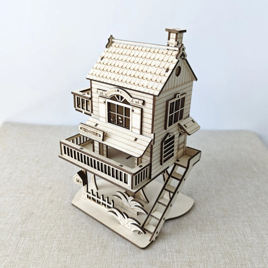 [Mechanical Gear Wooden Puzzle] 3D Mechanical Gear Wooden Puzzle Toy - DIY Model Kit For Adults, Brainstorming Toys, Holiday Gif