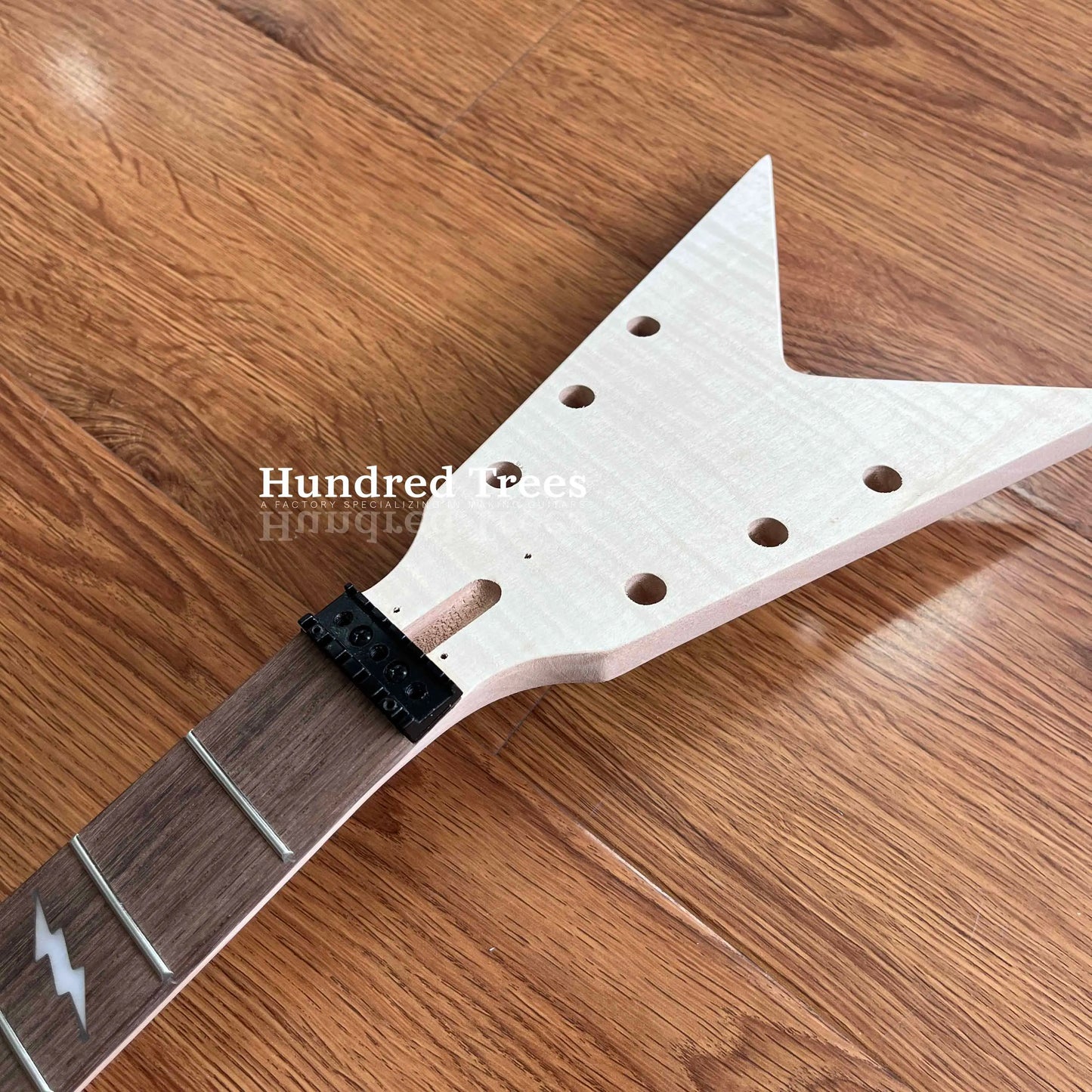 Dimebag Stealth Style DIY Electric Guitar Kit Mahogany Body Rosewood Fret free shipping