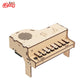 DIY Wooden Electronic Piano Model Teenager Science Toys Assembled Panotron Experiment Material Kits for Kids Educational