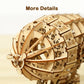 Ury 3D Wooden Puzzle Retro Airship Balloon Car Steam Age Assembly Model Game for Children Adult DIY Toys Kits Decoration Gifts