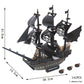3D Sailing Ship Warship Pirate Ship Wooden Puzzle Boat Model DIY Educational Handmade Toys For Children Kids Party Games Gift