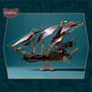 Fantasy spaceship pirate ship 3D three-dimensional puzzle handmade wooden model creative holiday gift