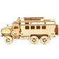 3D Transport Truck Wooden Puzzle Adult And Children's Educational Hands-On Assembly Toys Home Decoration Wooden Puzzle