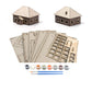 1/72 Wooden Building Model Kits European Store Scene Model Rural Architecture Wooden Assembly Model Miniature House Landscape