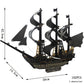 3D Sailing Ship Warship Pirate Ship Wooden Puzzle Boat Model DIY Educational Handmade Toys For Children Kids Party Games Gift