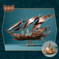 Fantasy Spaceship Pirate Ship 3d Puzzle Handmade Wooden Model Creative Toys Holiday Gift Child Desktop Decor