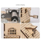 2025 DIY Wooden House Music Box Model Building Kit Fun Educational Science Toy Physics Handmade Assembly Blocks