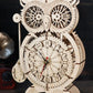 3D Wooden Puzzle Owl Clock Model Kits To Build Wooden Construction Handmade Craft Unique Christmas Gift