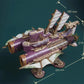 Steampunk Fantasy Airship 3D Wooden Puzzle Model Building Kits Submarine Handicraft Masterpiece DIY Assembly Toy