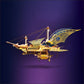DIY Steampunk Fantasy Epic Style Spaceship 3D Wooden Puzzle Toy Model Building Block Kits Assembly Toys For Kids Adults