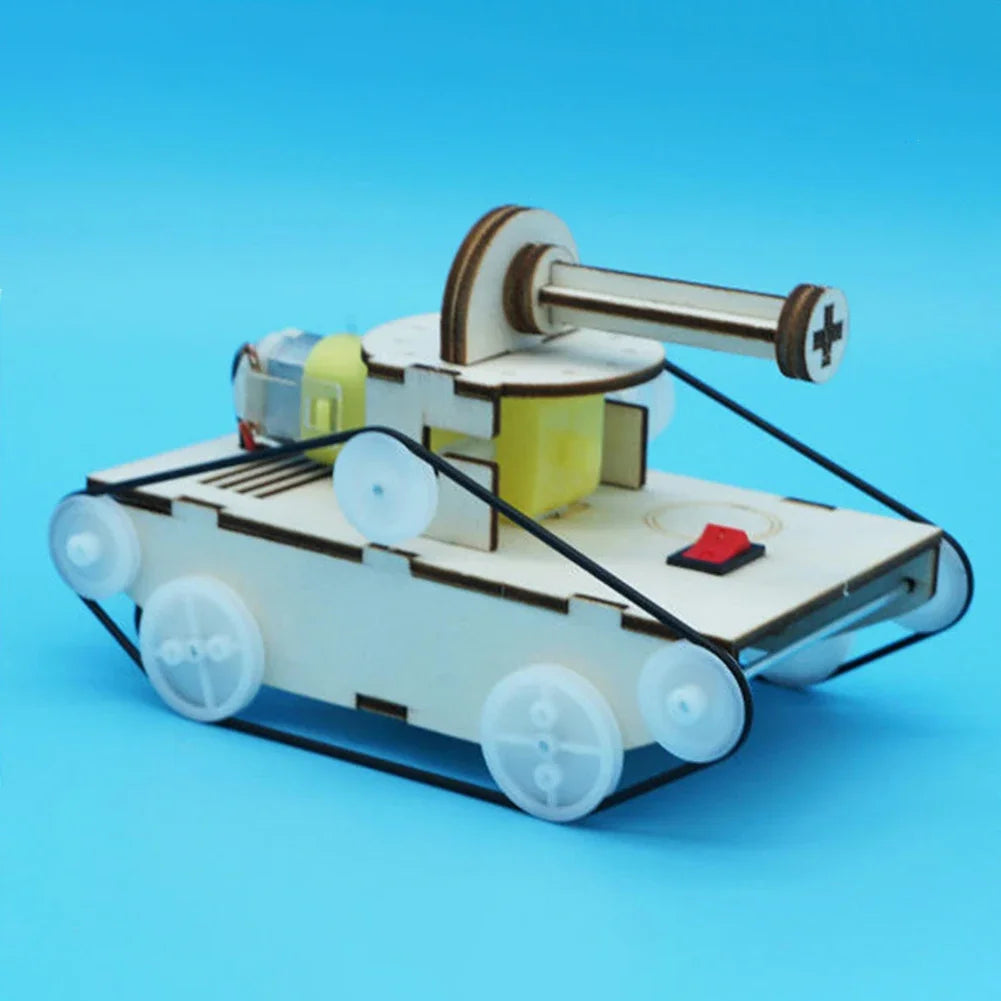 DIY Wooden Robot Eating Coin Invention Model Teaching Learning STEM Project for Students Kids Science Experiment Assemble Kit