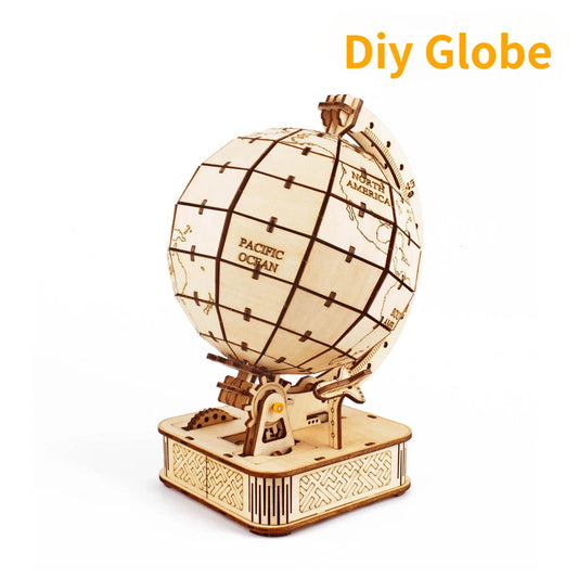 3D Model Toy Three-dimensional Puzzle Creative Model Ornament Wooden Craft Handmade